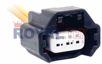 FICHA DE CONEXION ROYALTEK FICHA DE CONEXION ROYALTEK 3 (TRES) VIAS PRESOSTATO KIA (CERATO) NISSAN (SENTRA TIDA MARCH FRONTIER) COMPRESOR AIRE ACONDICIONADO HYUNDAI HB20 I30 - VENTA EN PAQUETES DE 5 UNIDADES ---